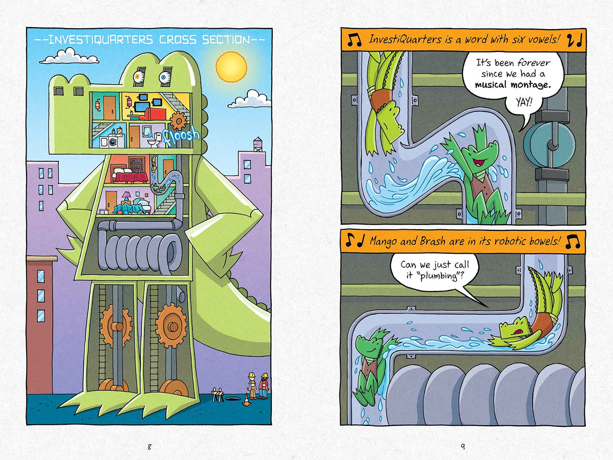 InvestiGators: Braver and Boulder: A Laugh-Out-Loud Comic Book Adventure!: 5