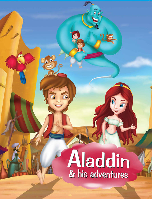 Aladdin & His Adventures - Omnibus book cover