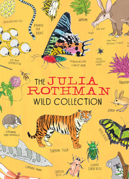 The Julia Rothman Wild Collection: Ocean Anatomy, Wildlife Anatomy, Insect Anatomy