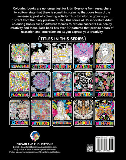 Ocean Adult Colouring Book for Peace & Relaxation | Underwater Scenes, Sea Creatures, and Marine Magic for Mindful Creativity and Stress Relief