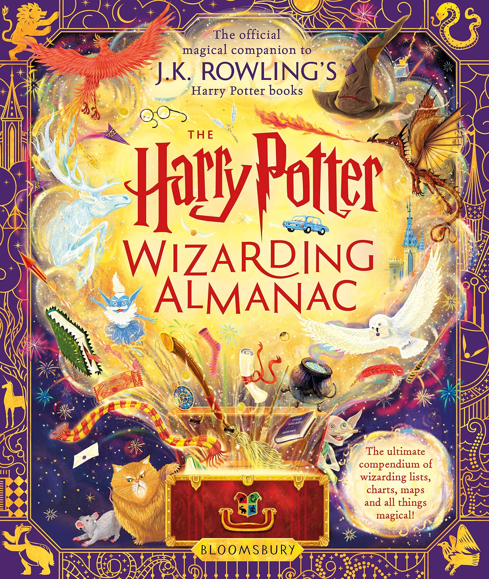 The Harry Potter Wizarding Almanac book cover