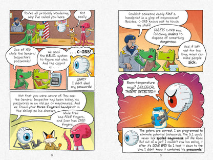 InvestiGators: Case Files: The Laugh-Out-Loud Solve-Along Comic Book Adventure!