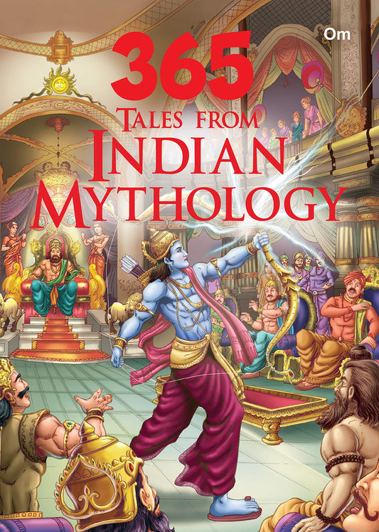 Story books : 365 Tales from Indian Mythology (Indian Mythology for Children) (365 Series) by Om Books Editorial Team book cover