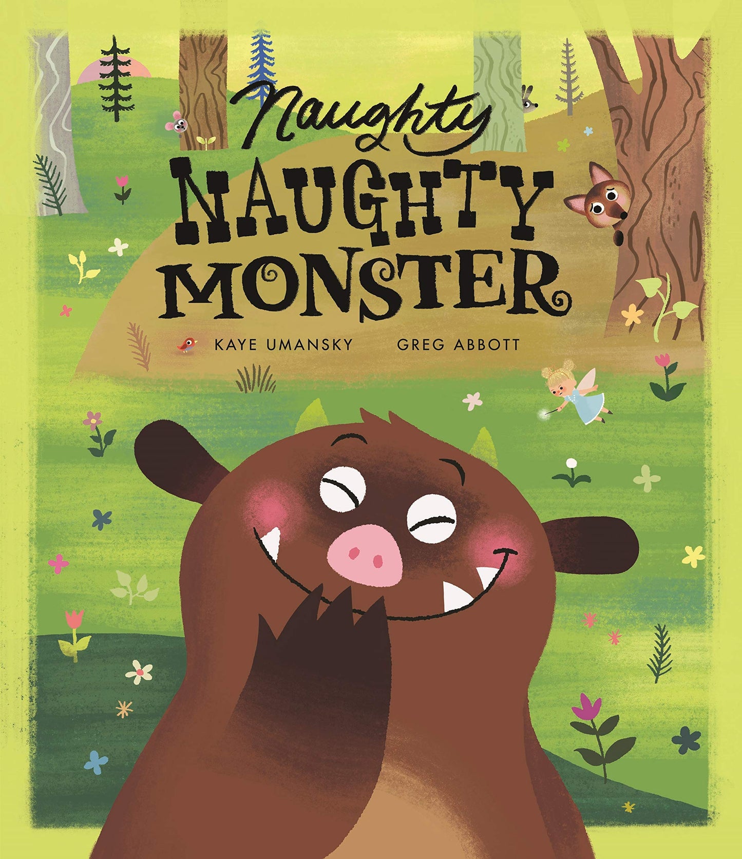 NAUGHTY NAUGHTY MONSTER book cover