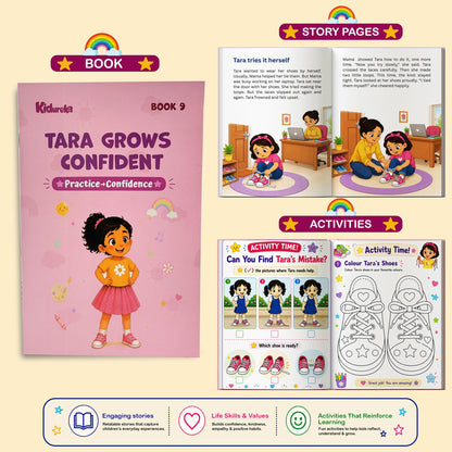 Kidureka The Tara & Kabir Story + Activity Series |10 Interactive Learning Books for Kids | Perfect for Ages 3–5 Years