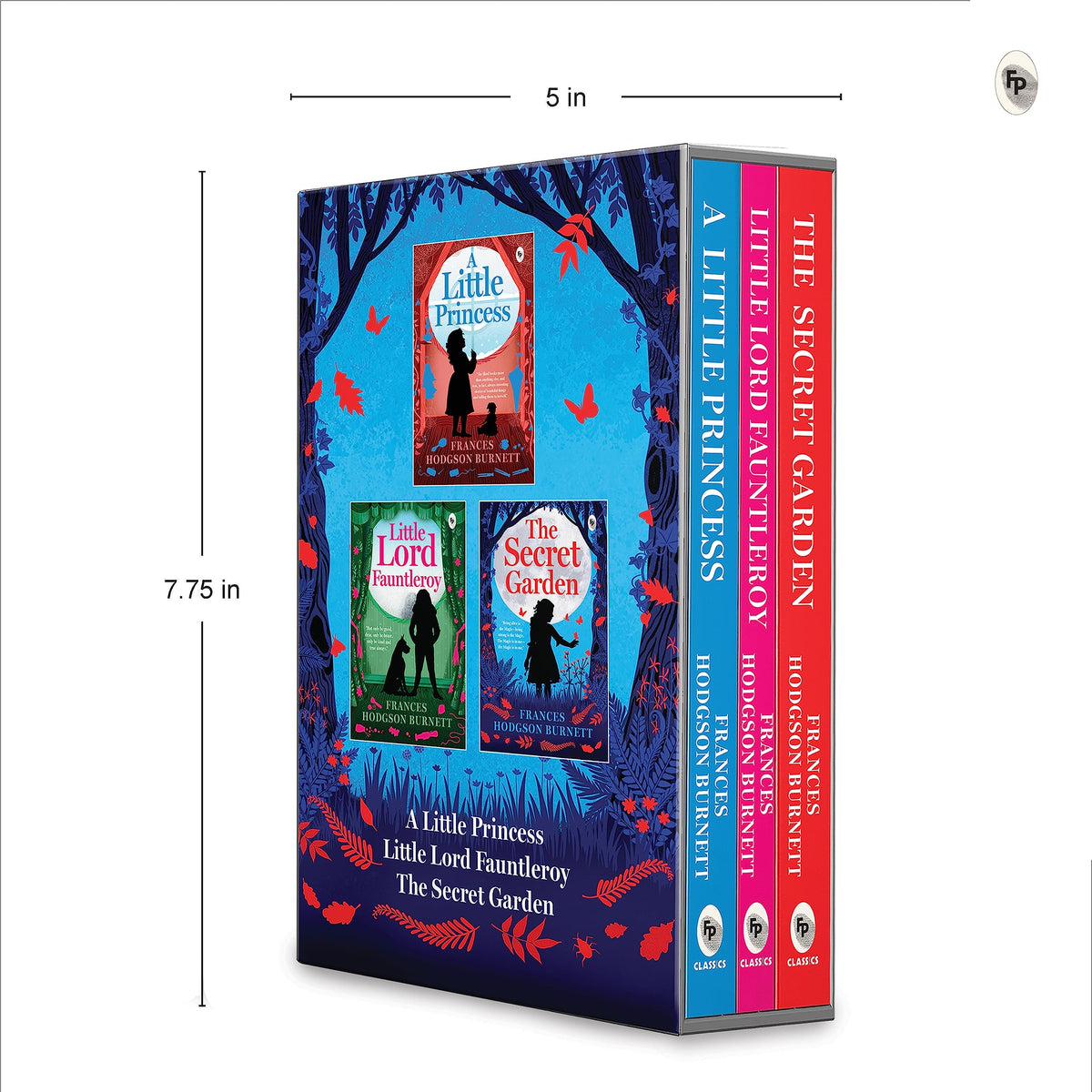 The Best of Frances Hodgson Burnett Boxed Set (A Little Princess, The Secret Garden, Little Lord Fauntleroy) Set of 3 Books