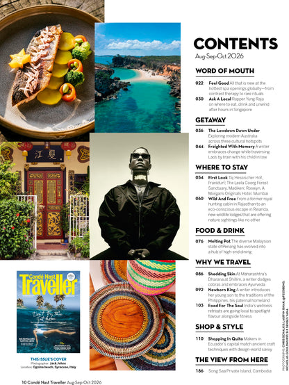 Conde Nast Traveller - Aug - Sep - Oct 2026 - Don't Try This At Home + Destination Wedding Guide -The Indian Craft Edition