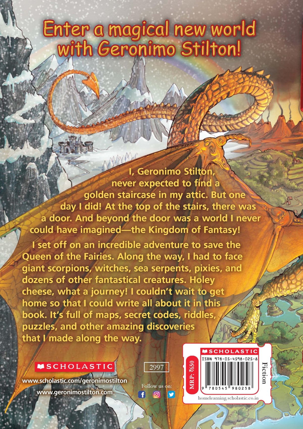 GERONIMO STILTON AND THE KINGDOM OF FANTASY #01: THE KINGDOM OF FANTASY