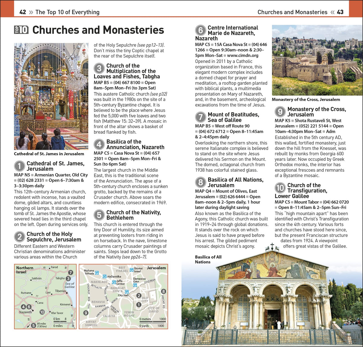 DK Top 10 Israel and the Palestinian Territories