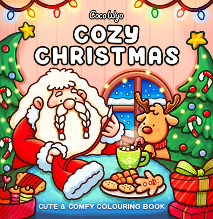Cozy Christmas: Coloring Books for Adults by Coco Wyo | Cute Christmas Coloring Pages, Festive Cozy Scenes, Stress Relief & Relaxation: The Cute and Relaxing Festive Colouring Book