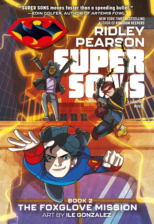 Super Sons: The Foxglove Mission book cover
