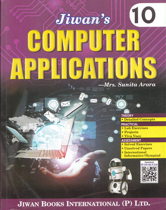 Computer Application Class X [Paperback] Sunita Arora book cover