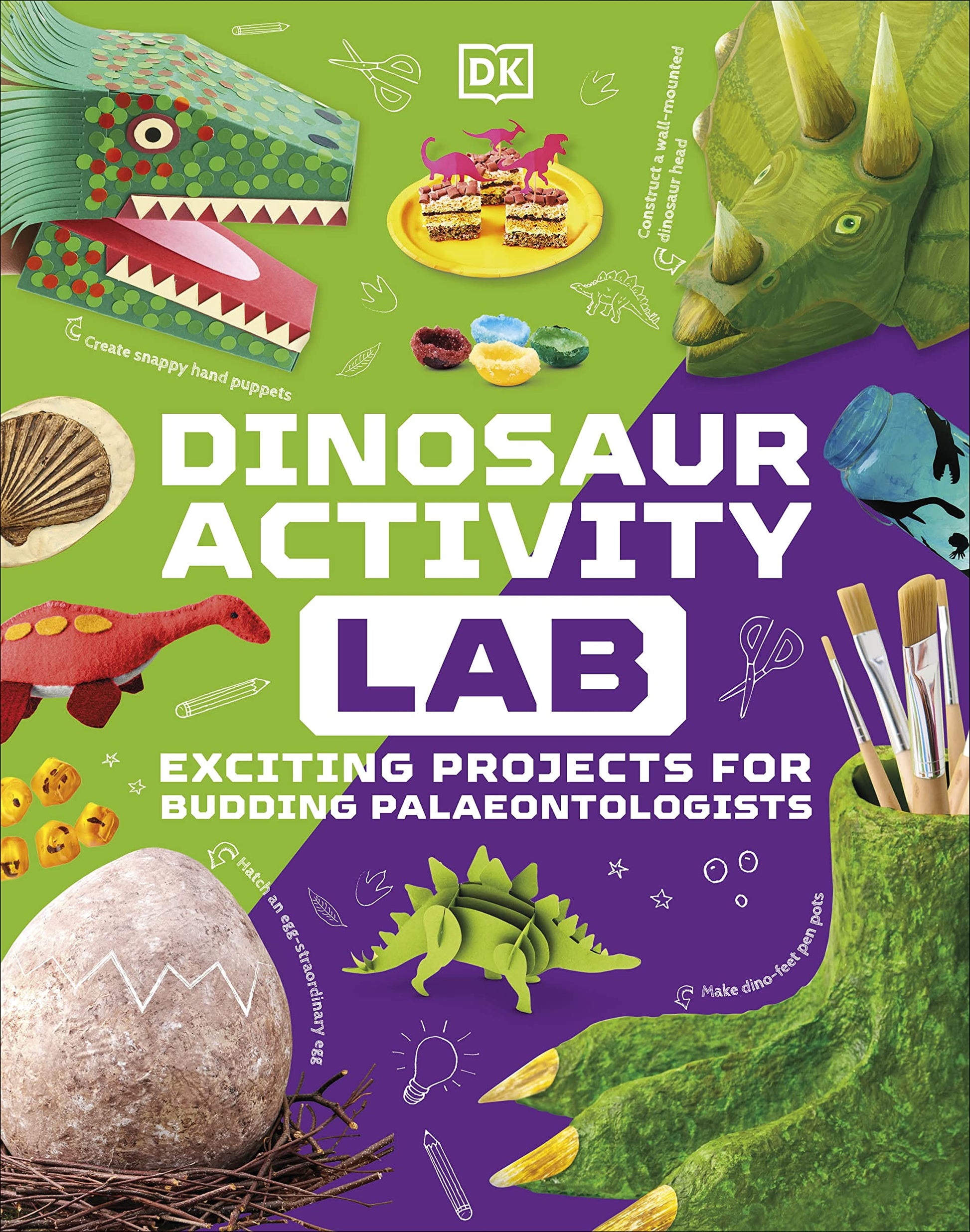 Dinosaur Activity Lab book cover