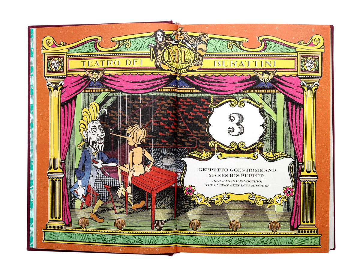 The Adventures of Pinocchio (MinaLima Edition): (Ilustrated with Interactive Elements)