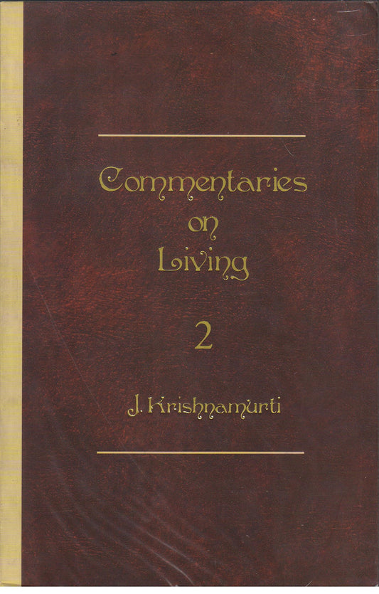 Commentaries on Living Second Series book cover