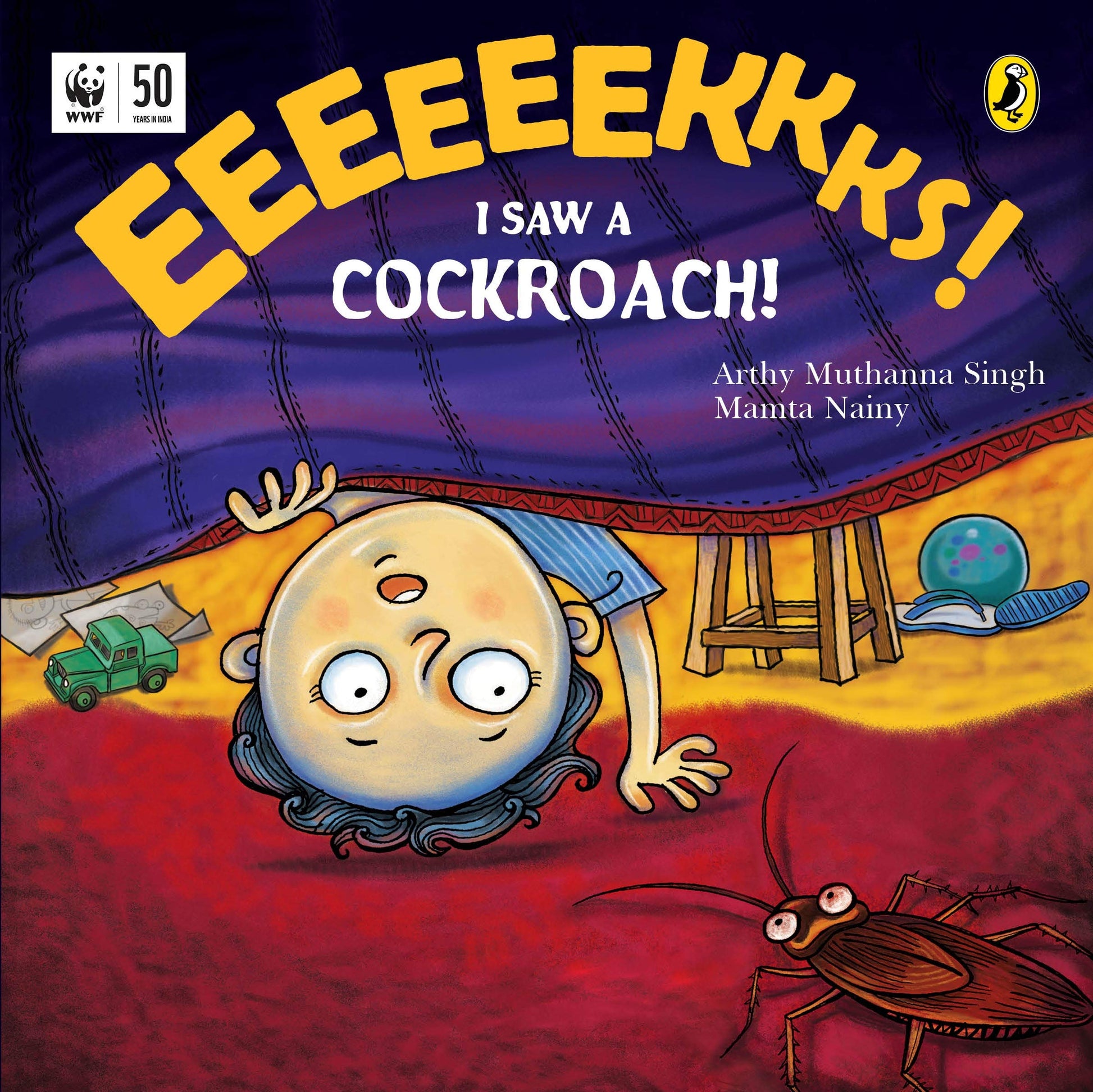 Eeeks: I Saw A Cockroach book cover