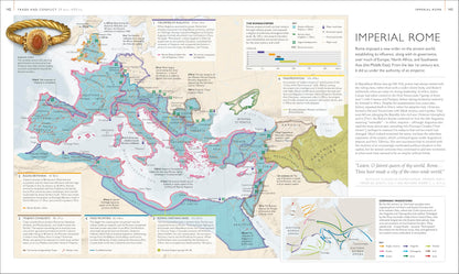 Civilizations Map by Map: From Ancient Empires to Forgotten Cultures (DK History Map by Map)