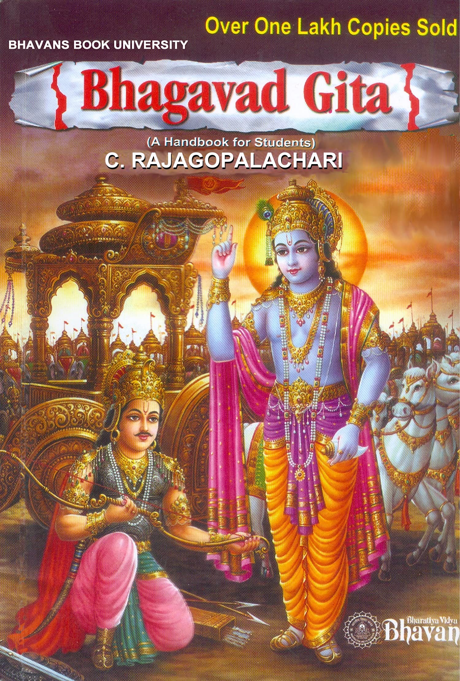 Bhagvad Gita (A Handbook for students) book cover