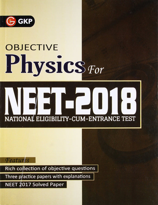 Objective  Physics for NEET 2018 book cover