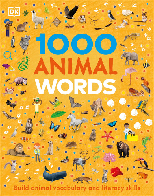 1000 Animal Words book cover