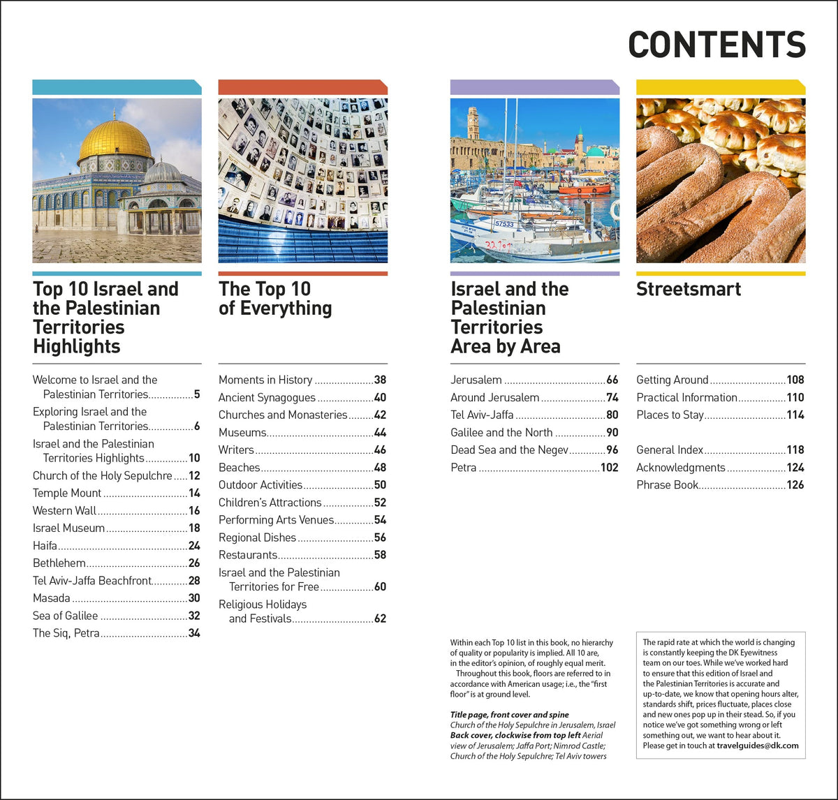 DK Top 10 Israel and the Palestinian Territories