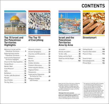 DK Top 10 Israel and the Palestinian Territories