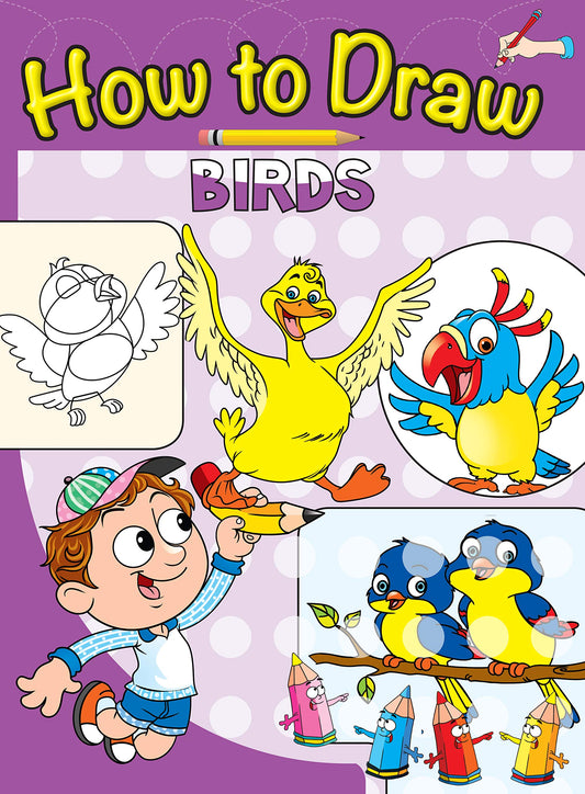 HOW TO DRAW: BIRDS book cover