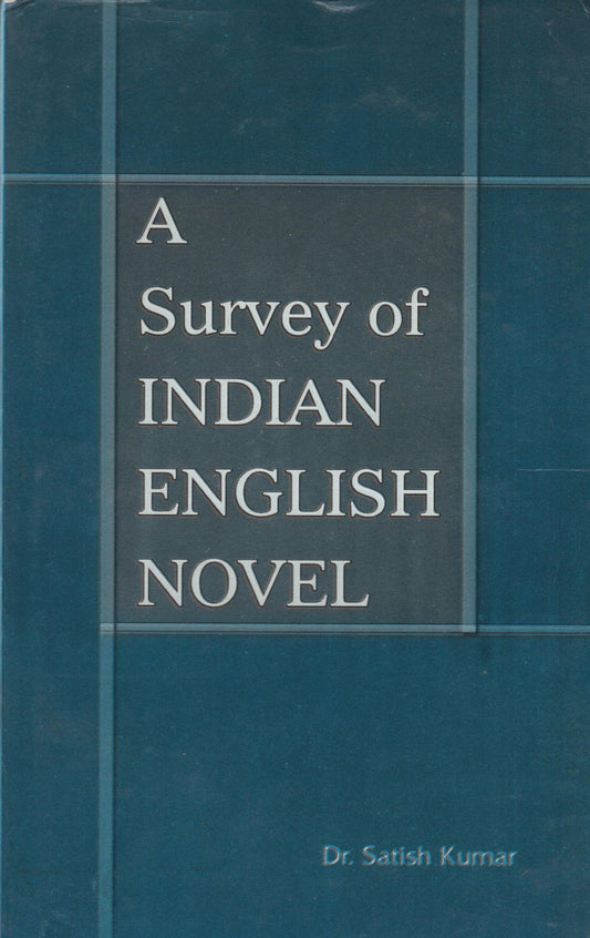 A survey of Indian English novel  book cover