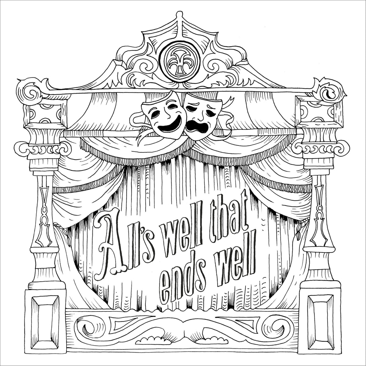 Escape to Shakespeare's World: A Colouring Book Adventure