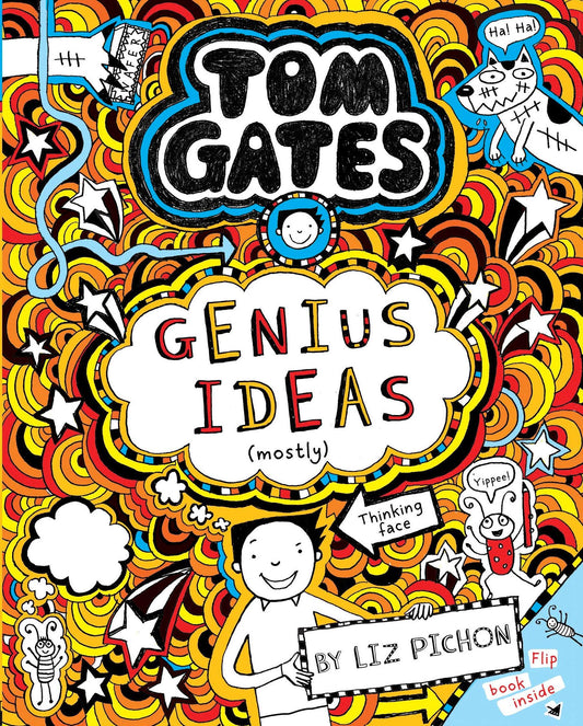 Tom Gates #04: Genius Ideas (Mostly) by Liz Pichon book cover