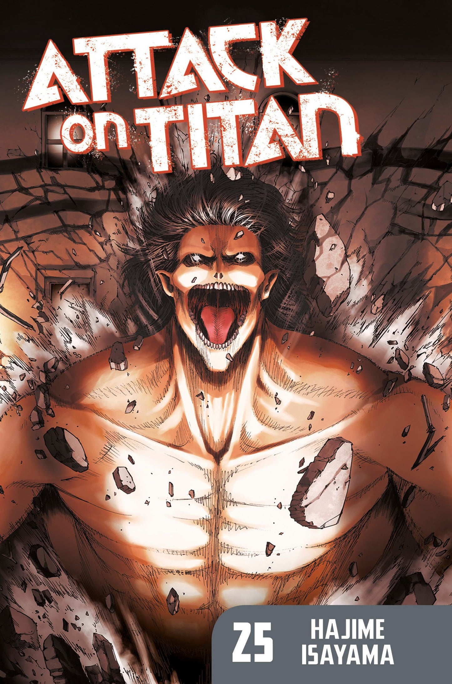 Attack on Titan 25 book cover