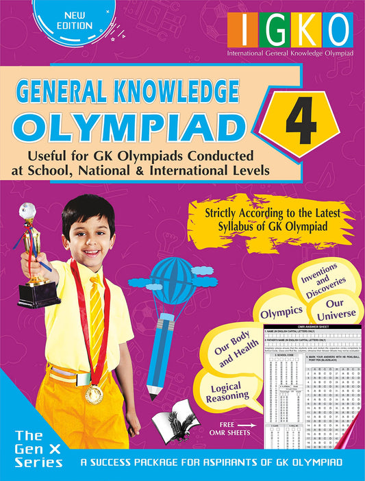 International General Knowledge Olympiad - Class 4(With Omr Sheets)