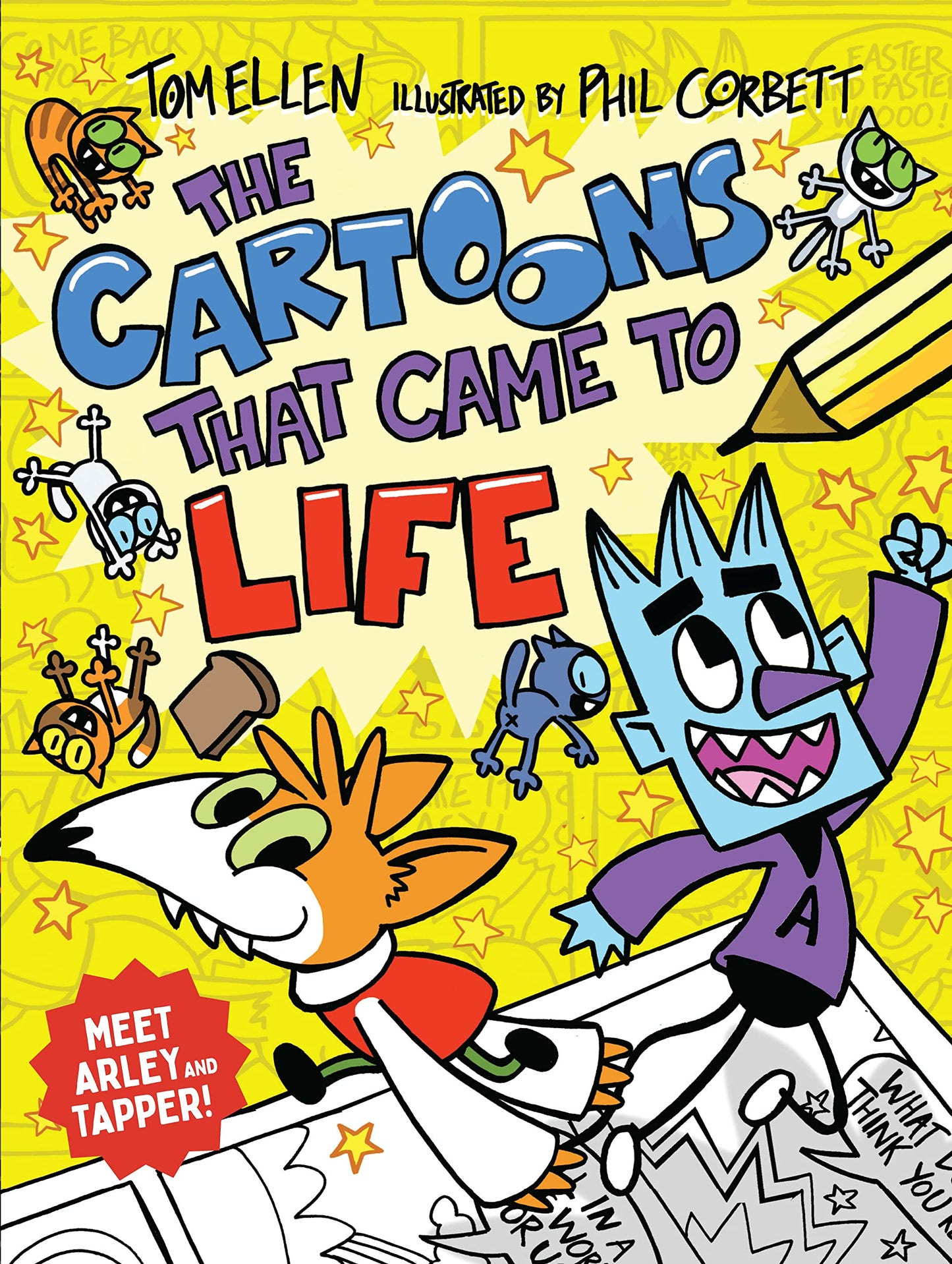 THE CARTOONS THAT #1 CAME TO LIFE book cover
