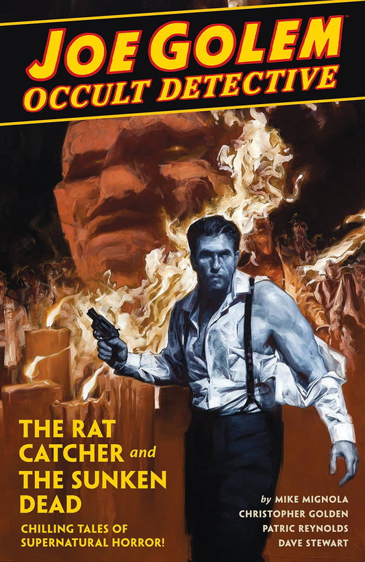 Joe Golem Occult Detective Volume 1- The book cover