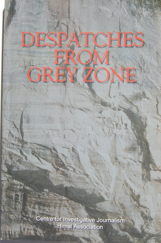 Dispatches from grey zone  book cover