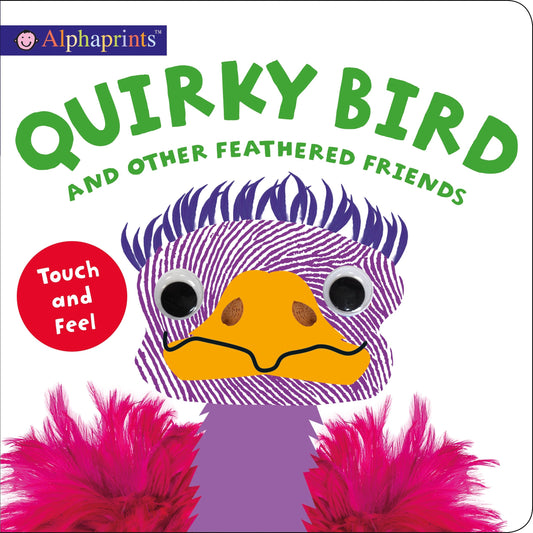 Alphaprints: Quirky Bird And Other Feathered Friends book cover