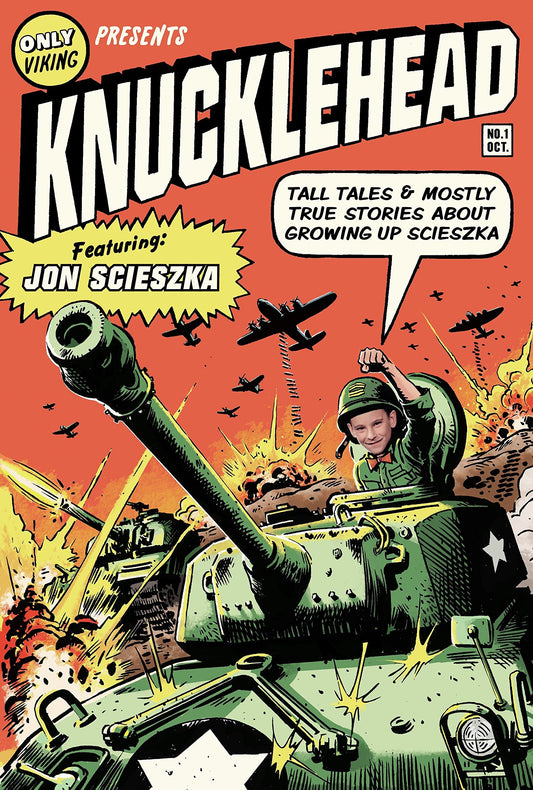Knucklehead: Tall Tales and Mostly True Stories of Growing Up Scieszka book cover