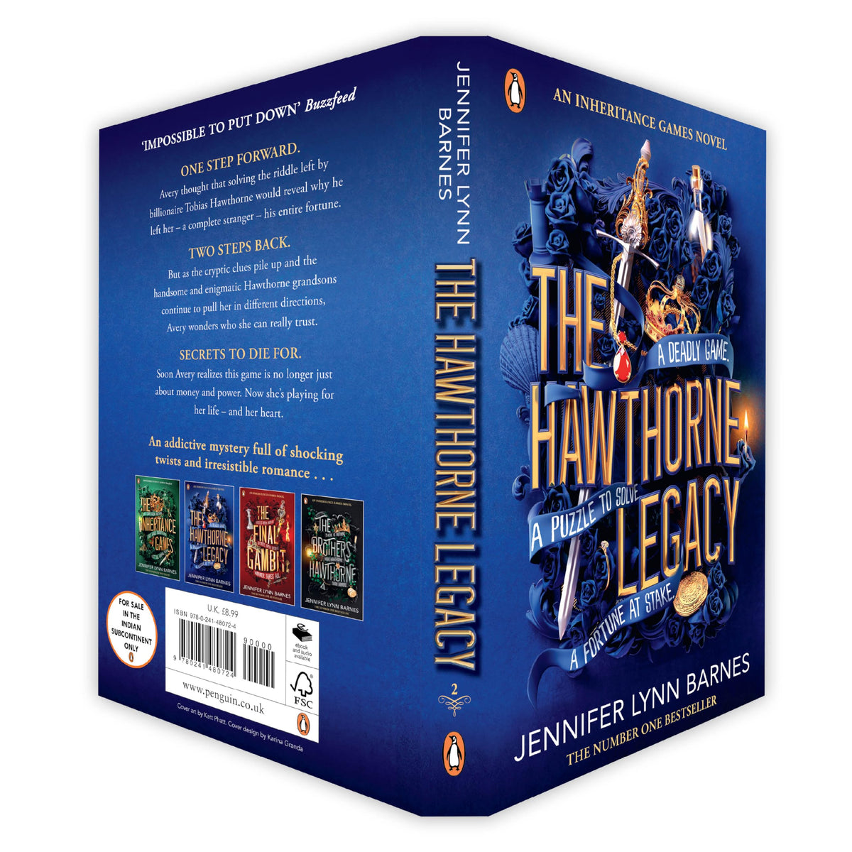The Hawthorne Legacy: International YA Mystery Bestseller | Twisty Thriller of Family Secrets, Romance & Dangerous Puzzles in the Inheritance Games Series