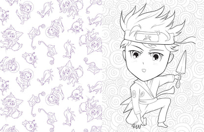 Manga World Coloring