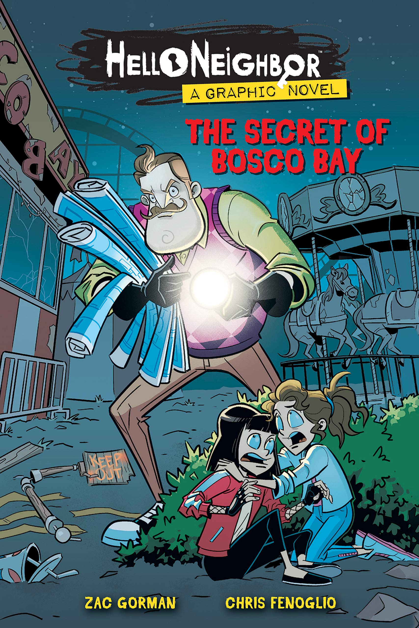 The Secret of Bosco Bay: An AFK Book (Hello Neighbor: Graphic Novel #1) book cover