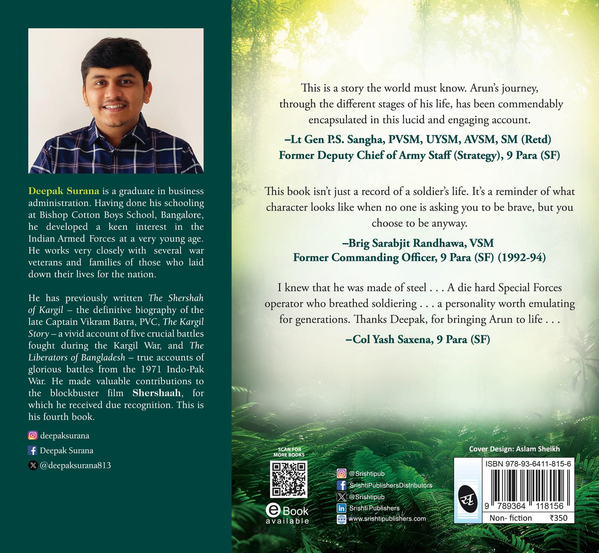 Para Commando: The true account of a Special Forces Operative, Capt Arun Singh Jasrotia ? Real-Life Story of a Brave Para Special Forces Officer