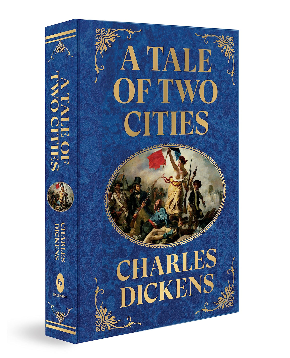 A Tale of Two Cities by Charles Dickens (Deluxe Hardbound Edition) – Classic Historical Literature| French Revolution| Explores Themes of Redemption and Oppression