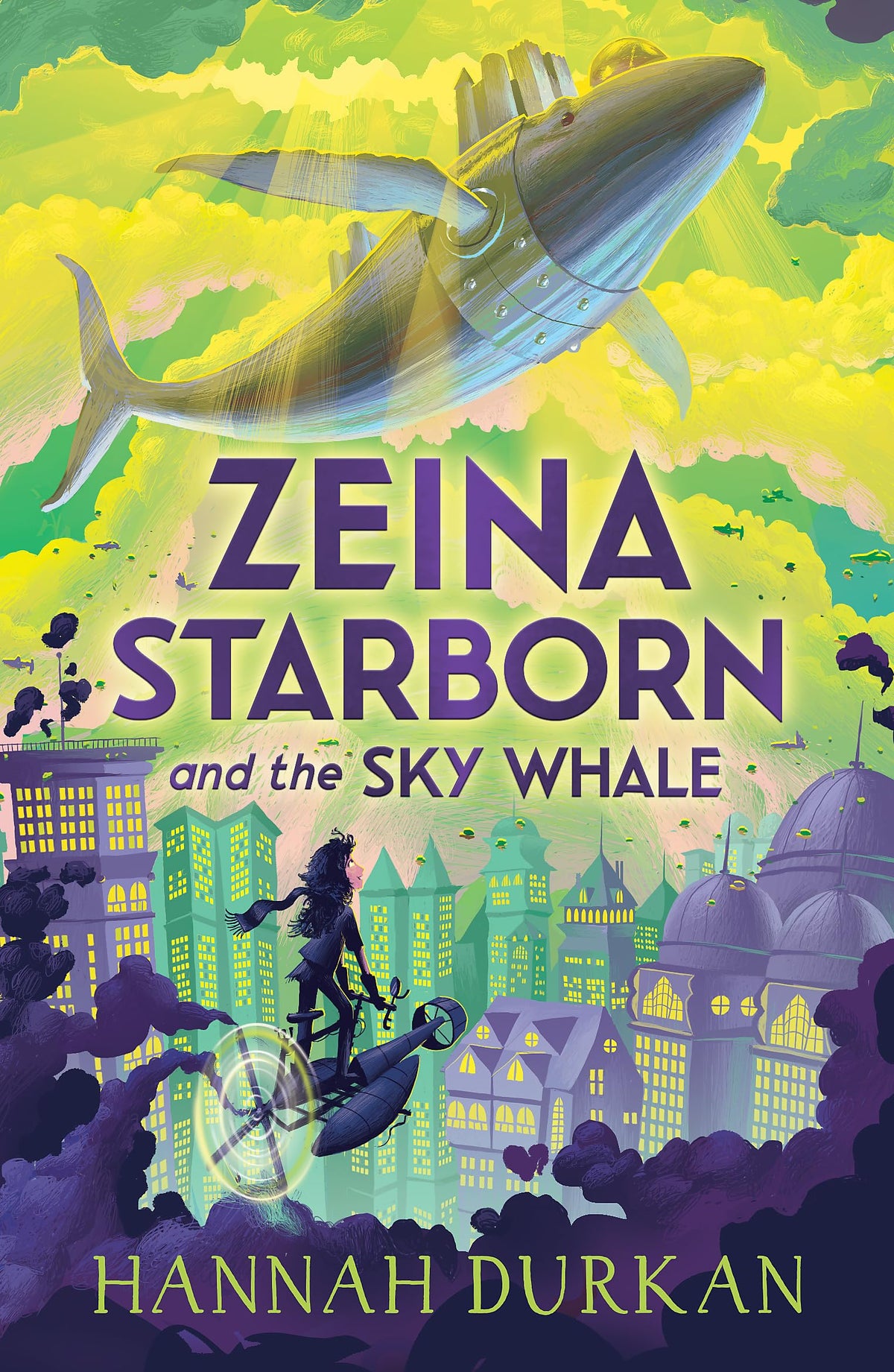 ZEINA STARBORN AND THE SKY WHALE book cover