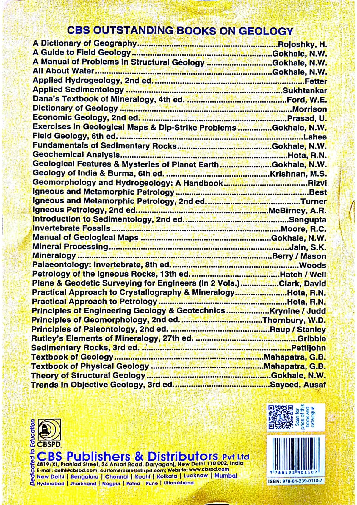 Textbook Of Physical Geology (Pb 2025)
