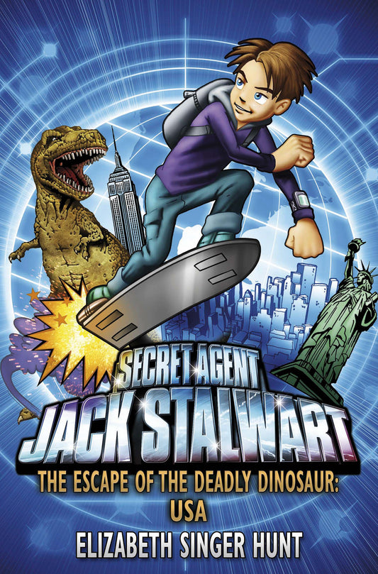 Jack Stalwart: The Escape of the Deadly Dinosaur book cover