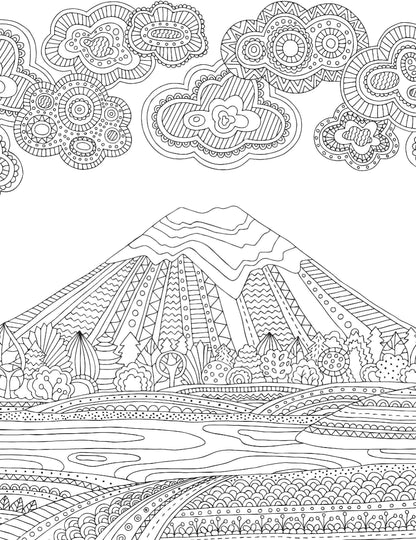 Nature Adult Colouring Book for Peaceful Creativity and Stress Relief | Beautiful Designs Inspired by Flowers, Birds, Butterflies & More for Relaxation and Mindful Expression