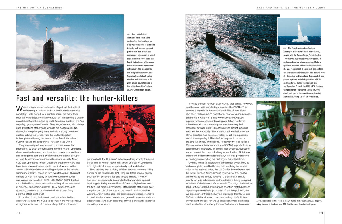 The World Encyclopedia of Submarines: A Complete History of over 150 Underwater Vessels from the Hunley and Nautilus to Today's Nuclear-powered Submarines (Military Transport)