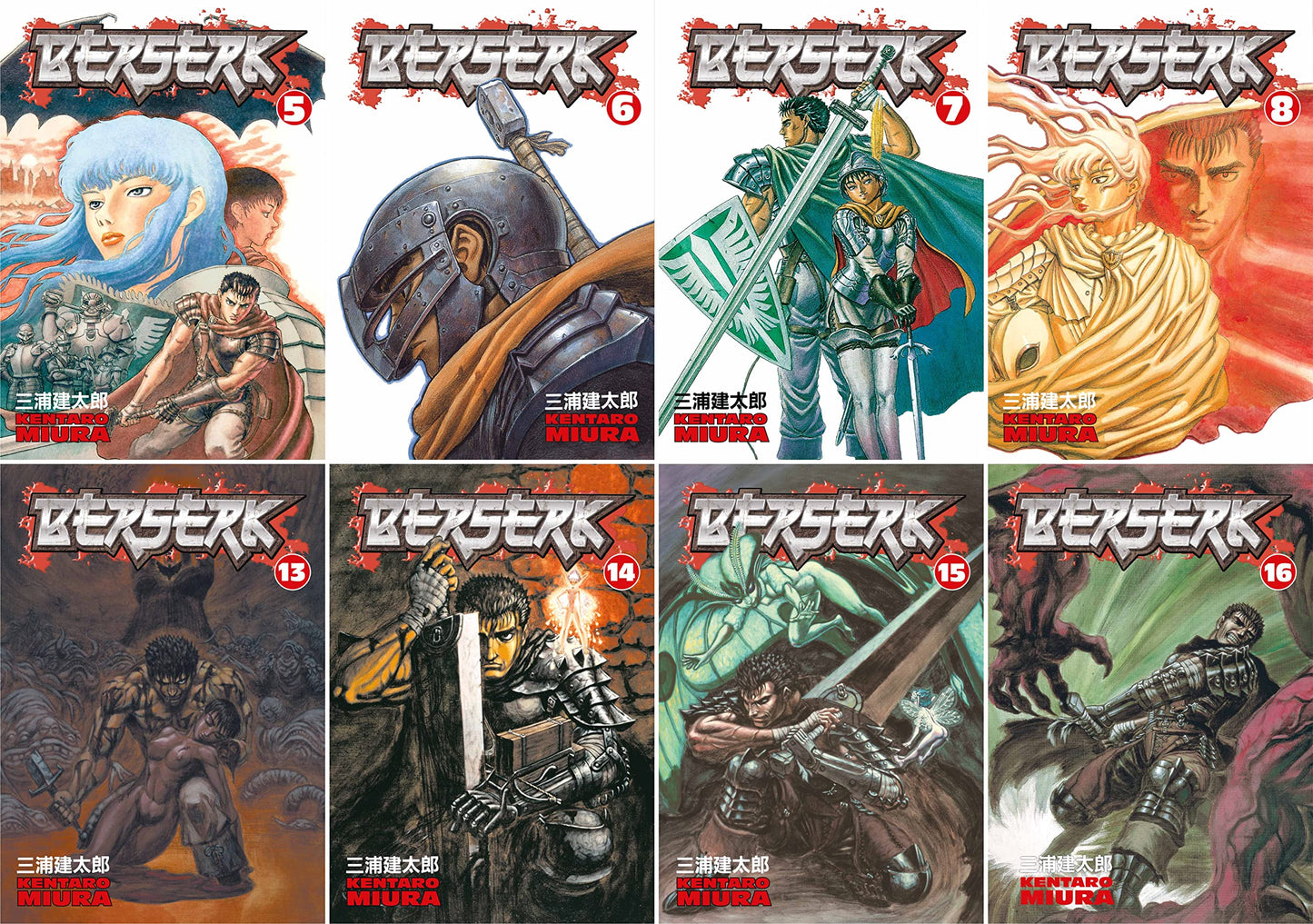 Berserk Complete Collection: Books 1-41 by Kentaro Miura