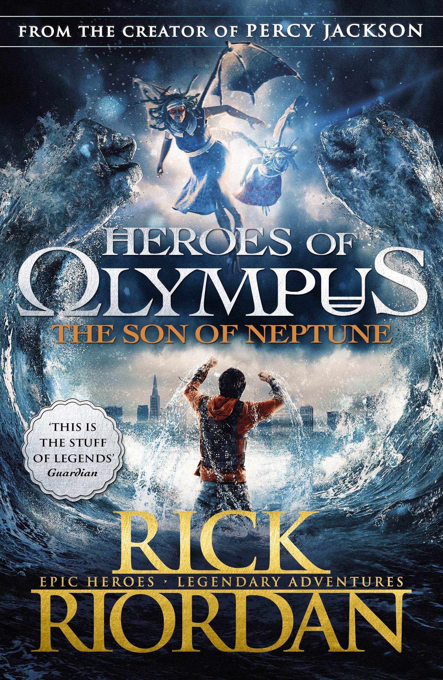 Heroes of Olympus: The Son of Neptune (Heroes of Olympus  2) by Rick Riordan book cover