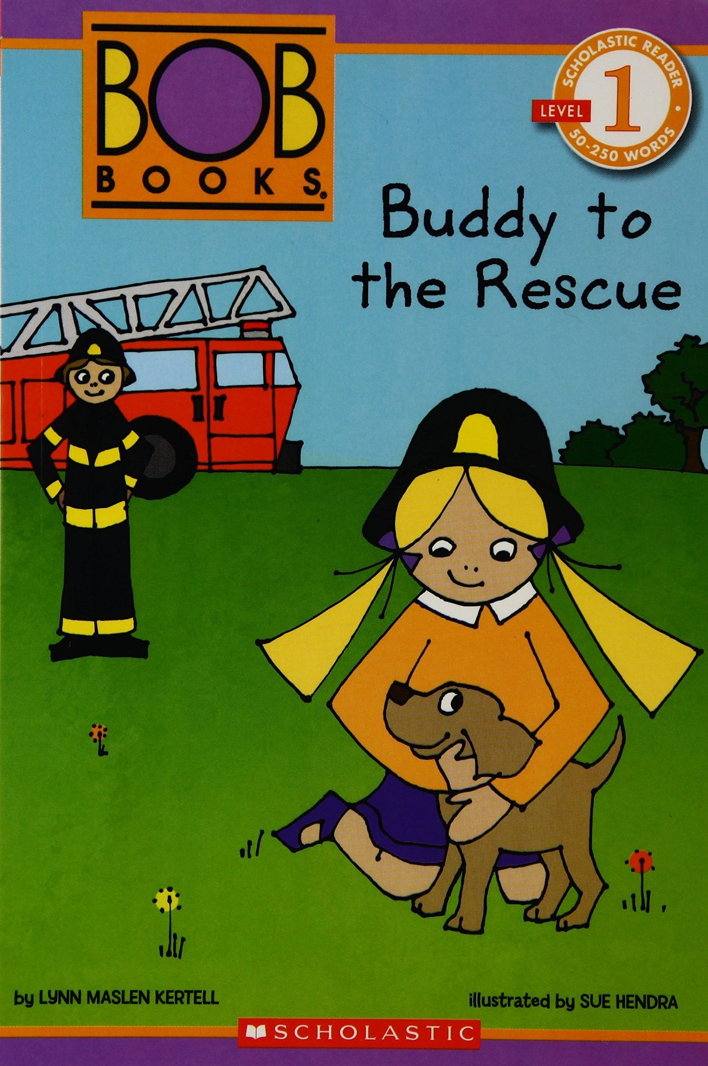 SCHOLASTIC READER L1: BOB BOOKS: BUDDY TO THE RESCUE book cover